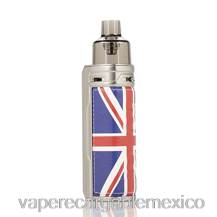 Vape Recargable Voopoo Drag S 60w Pod Mod Kit Caballero Plateado
